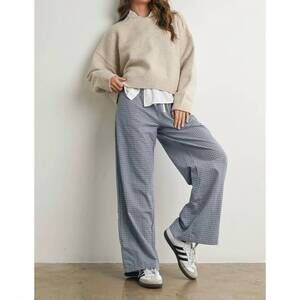 NEW BUTTERMELON charlotte tie back sweater in beige
